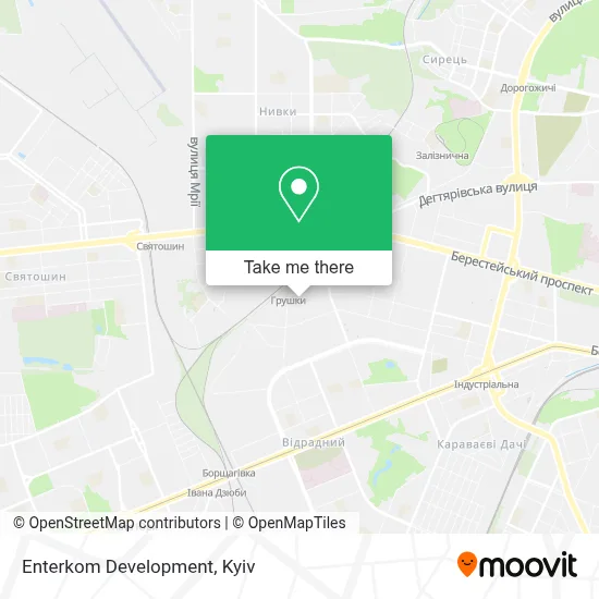 Enterkom Development map