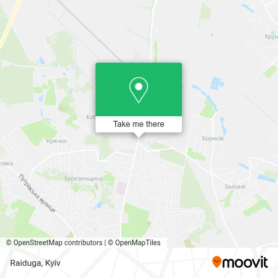 Raiduga map
