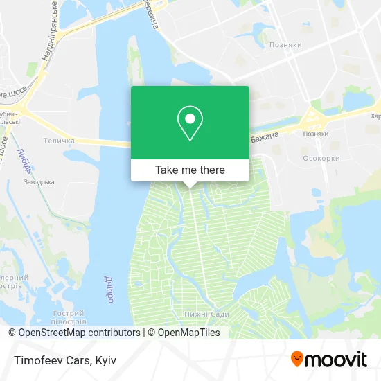 Timofeev Cars map
