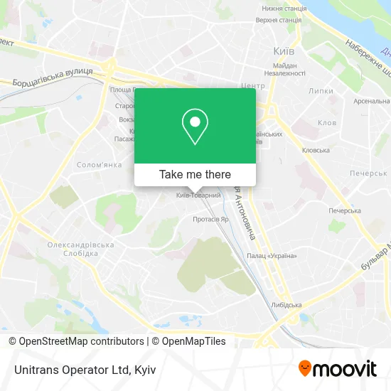 Unitrans Operator Ltd map