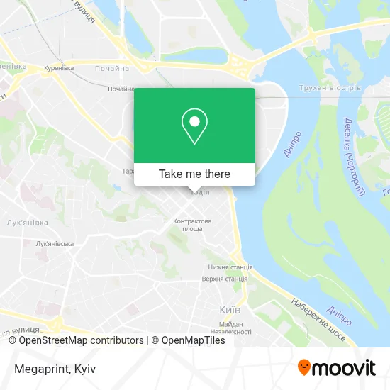 Megaprint map