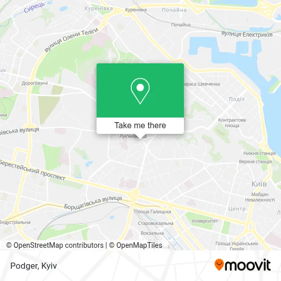 Podger map
