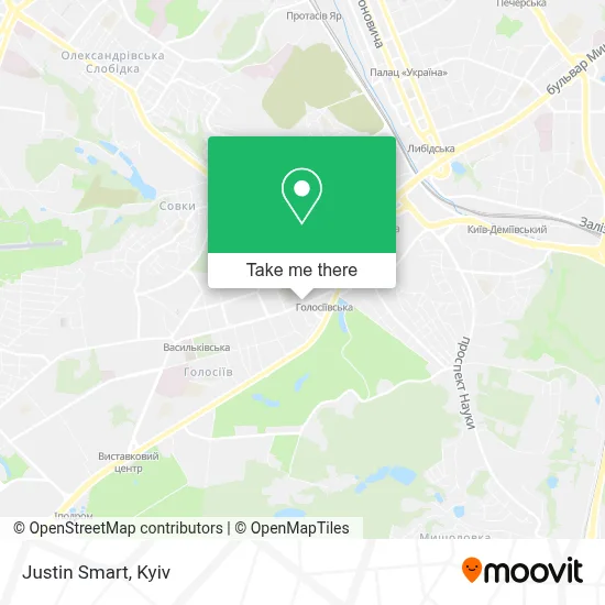 Justin Smart map