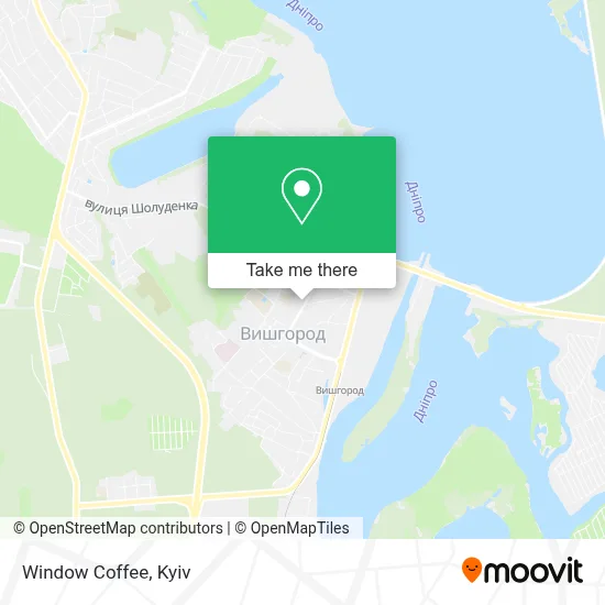 Window Coffee map