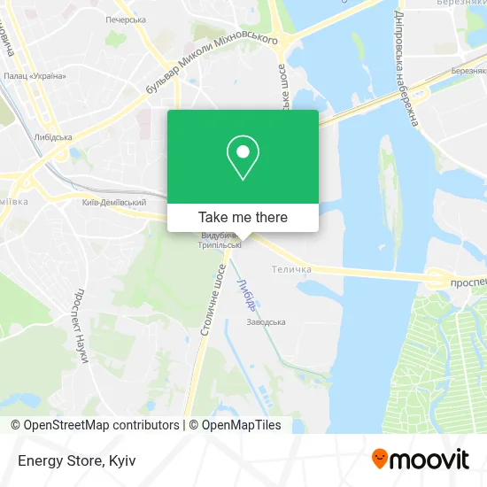 Energy Store map