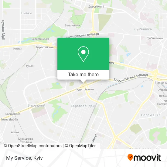 My Service map
