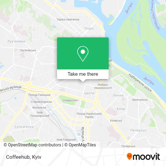 Coffeehub map