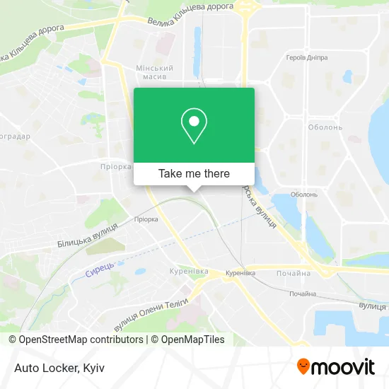 Auto Locker map