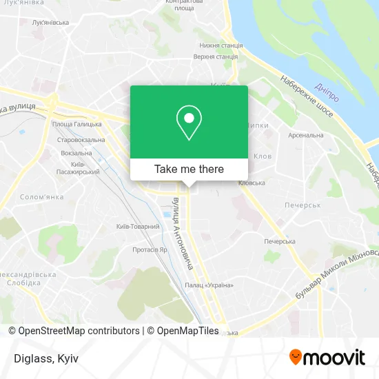 Diglass map