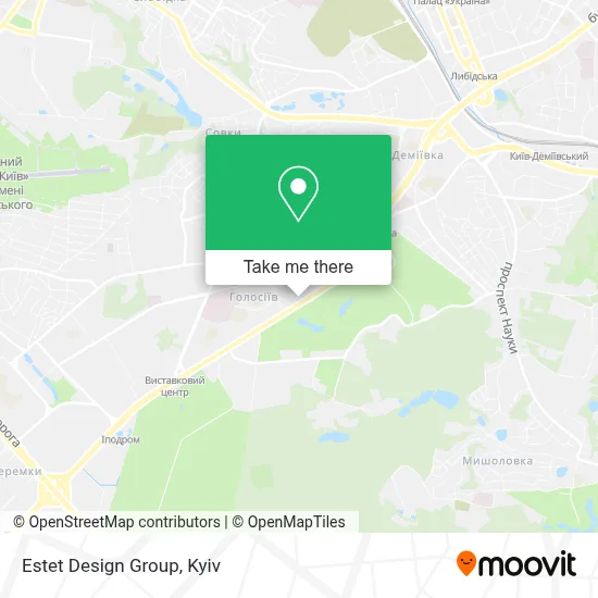 Estet Design Group map