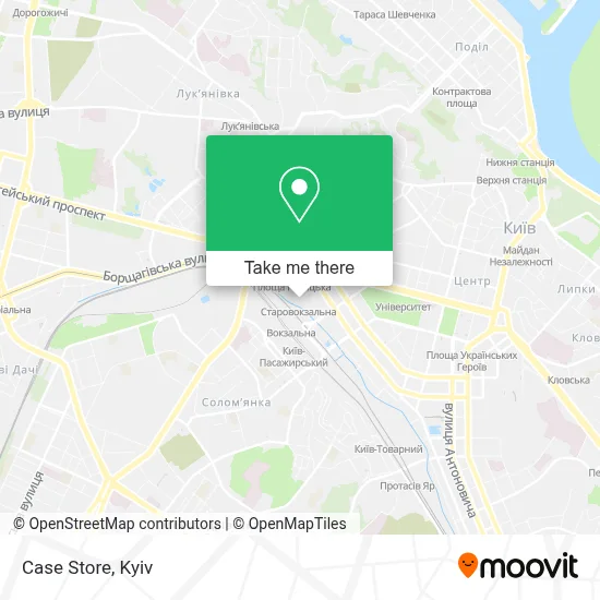 Case Store map