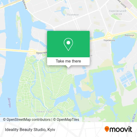 Ideality Beauty Studio map