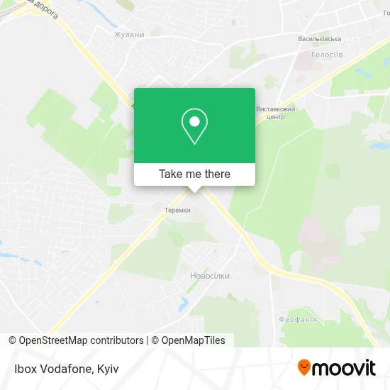Ibox Vodafone map