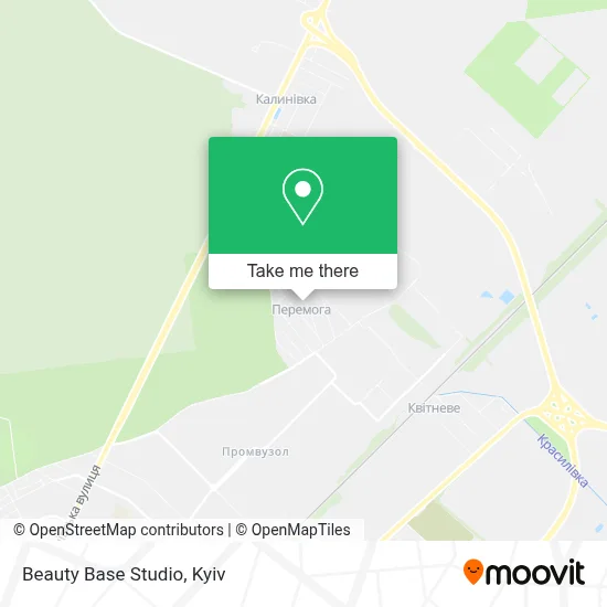 Beauty Base Studio map