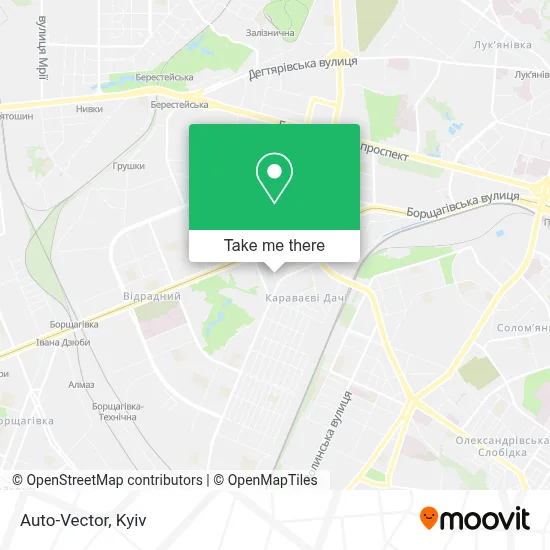 Auto-Vector map