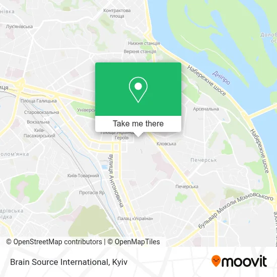 Brain Source International map