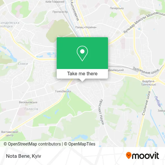 Nota Bene map