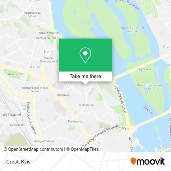 Crest map