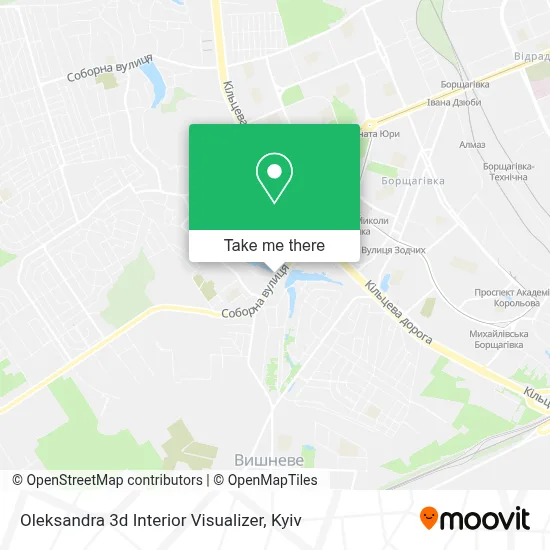 Oleksandra 3d Interior Visualizer map