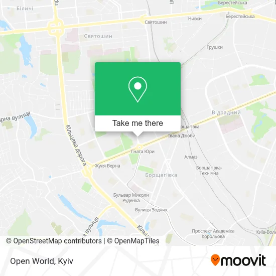Open World map