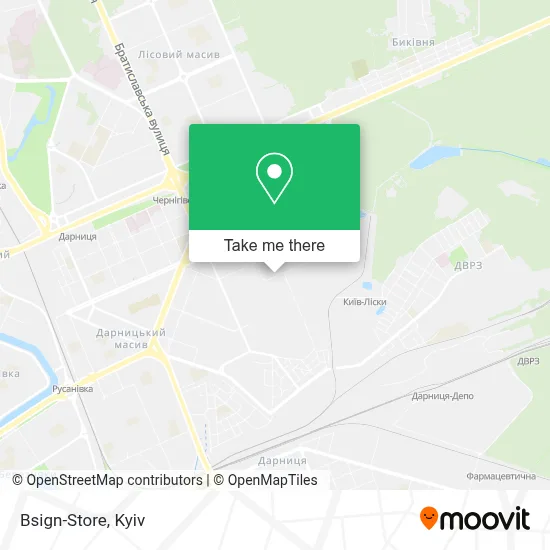 Bsign-Store map