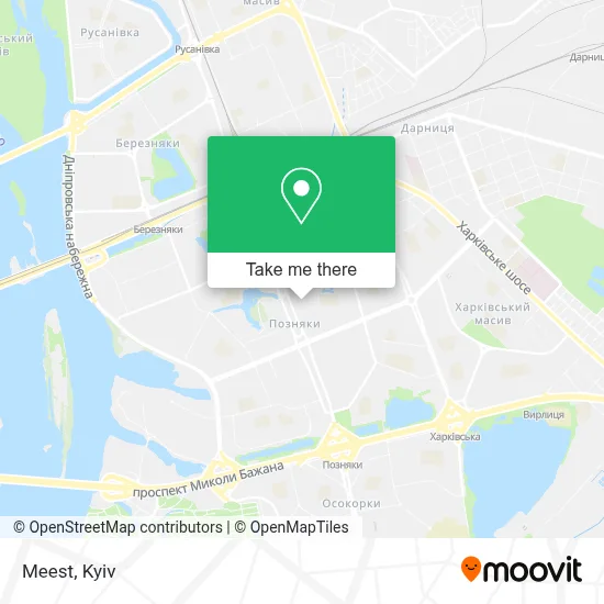 Meest map