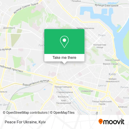 Peace For Ukraine map