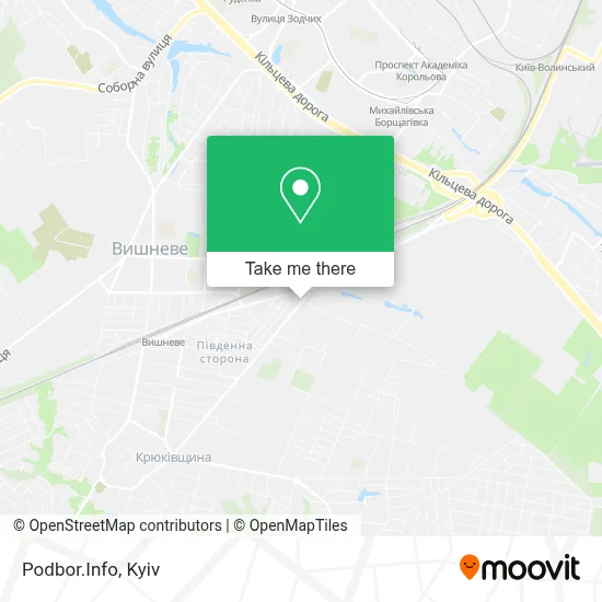 Podbor.Info map