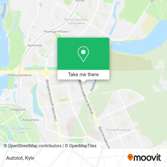 Autolot map