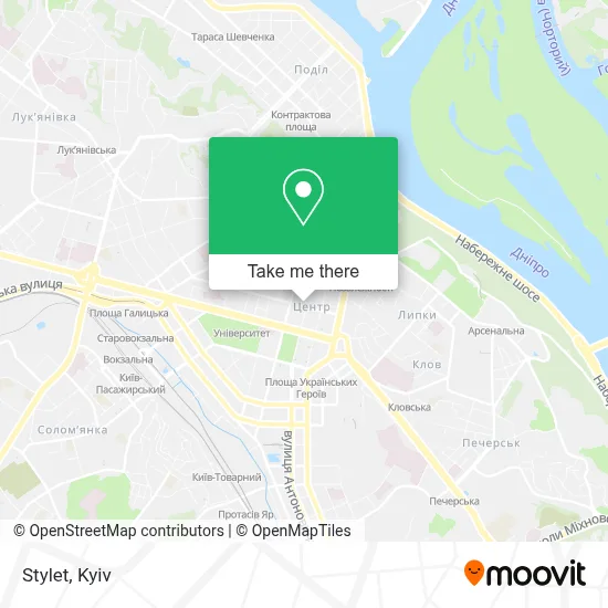 Stylet map