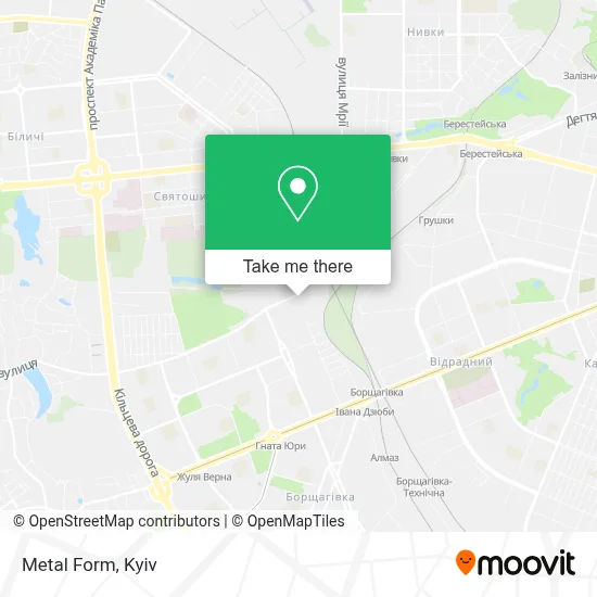 Metal Form map