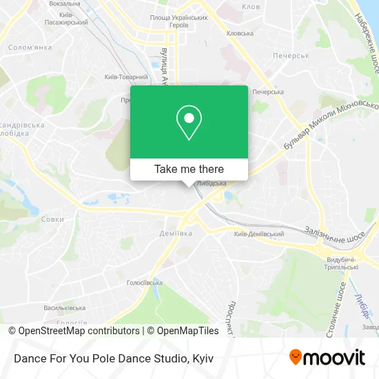 Dance For You Pole Dance Studio map