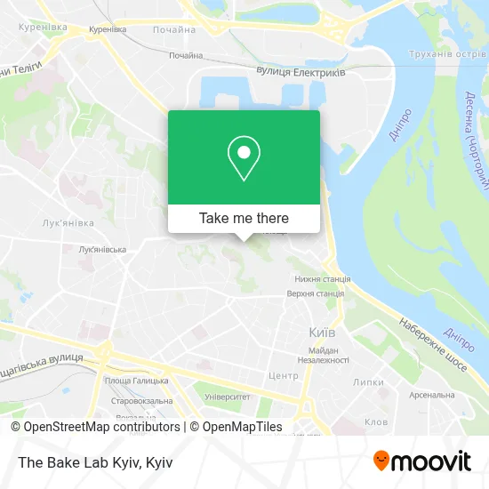 The Bake Lab Kyiv map