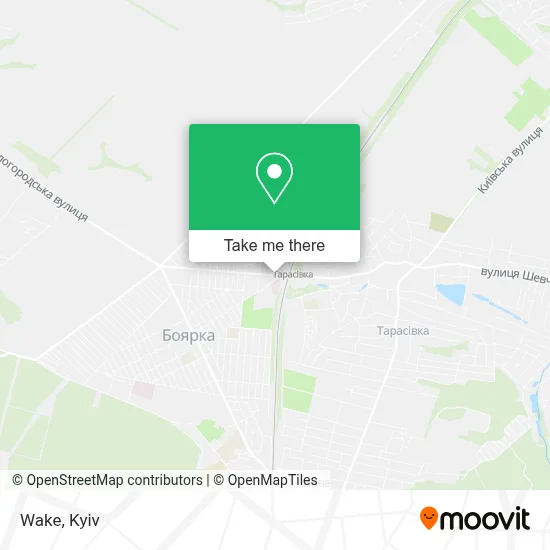 Wake map