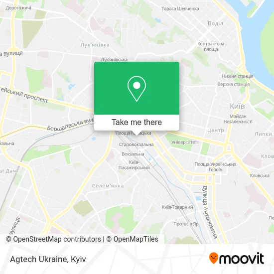 Agtech Ukraine map