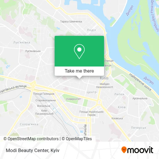 Modi Beauty Center map
