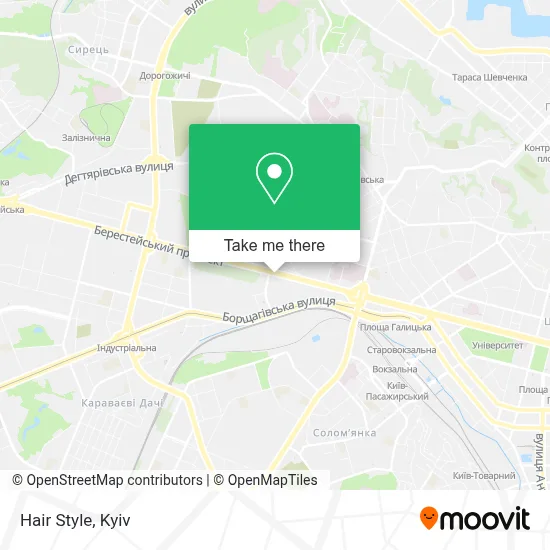 Hair Style map
