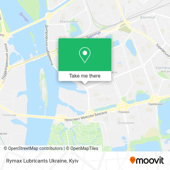 Rymax Lubricants Ukraine map