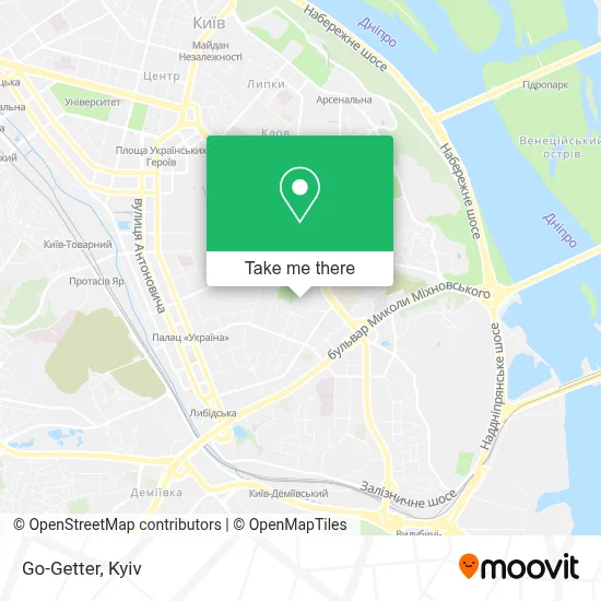 Go-Getter map