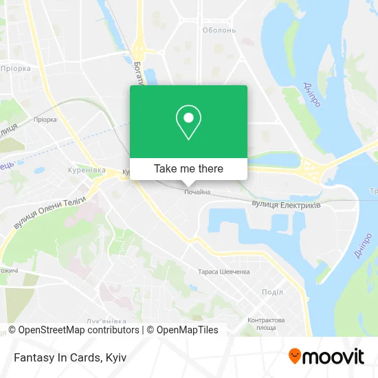 Fantasy In Cards map