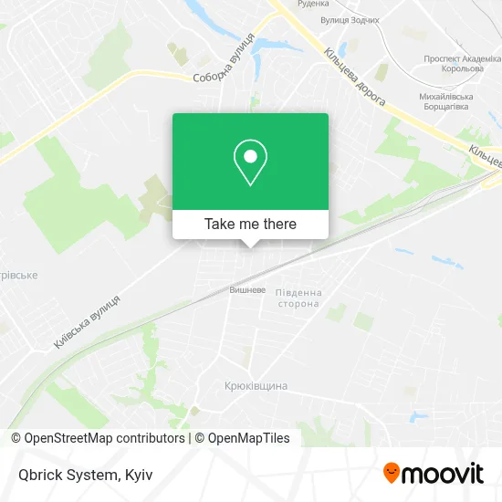 Qbrick System map