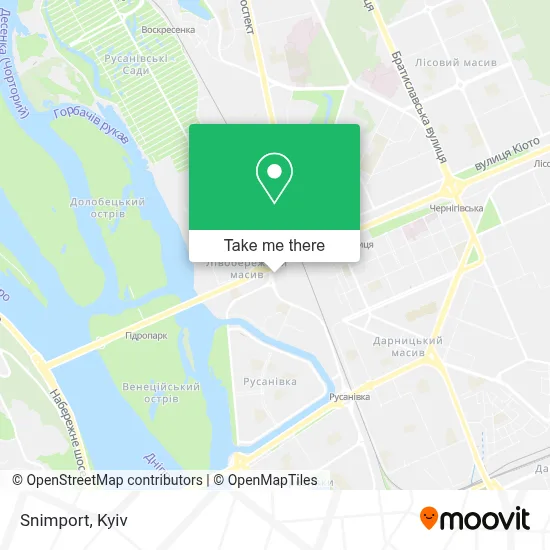 Snimport map