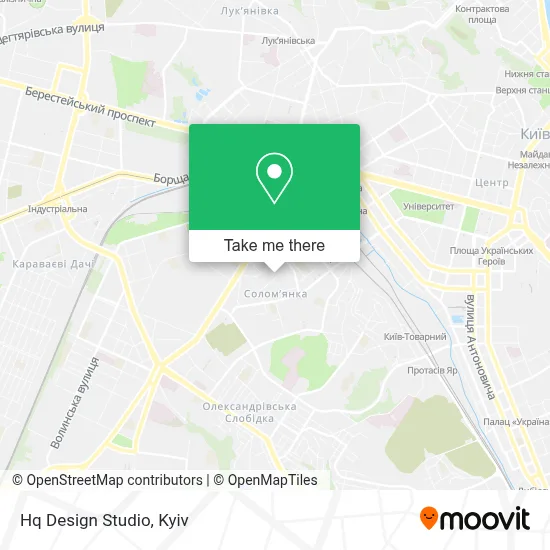 Hq Design Studio map