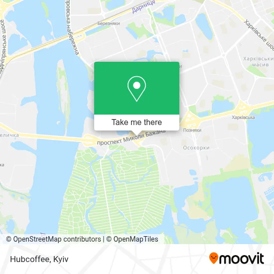 Hubcoffee map