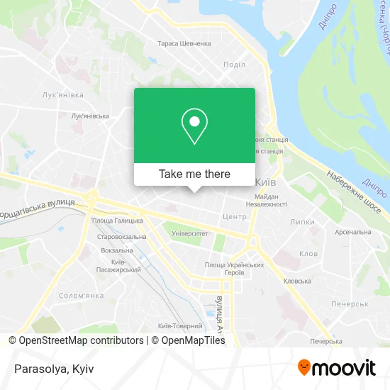 Parasolya map
