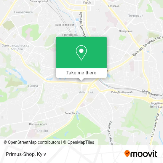 Primus-Shop map