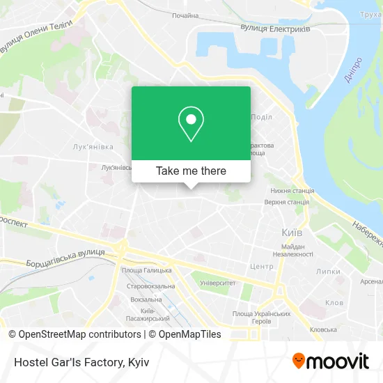 Hostel Gar'Is Factory map