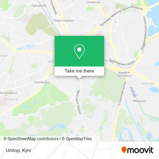 Unitop map