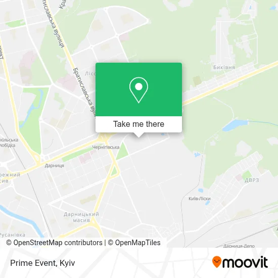 Prime Event map