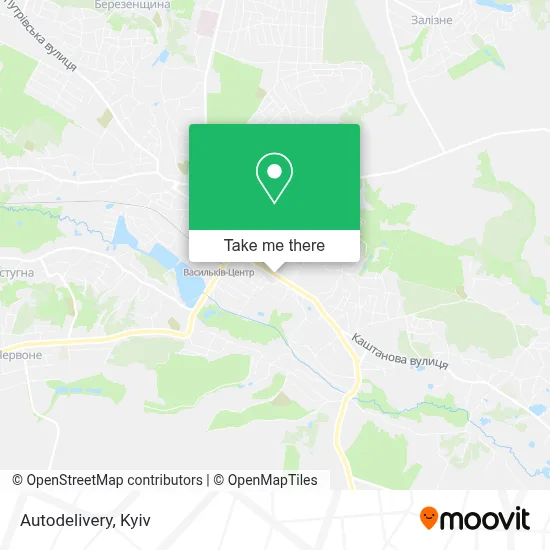 Autodelivery map